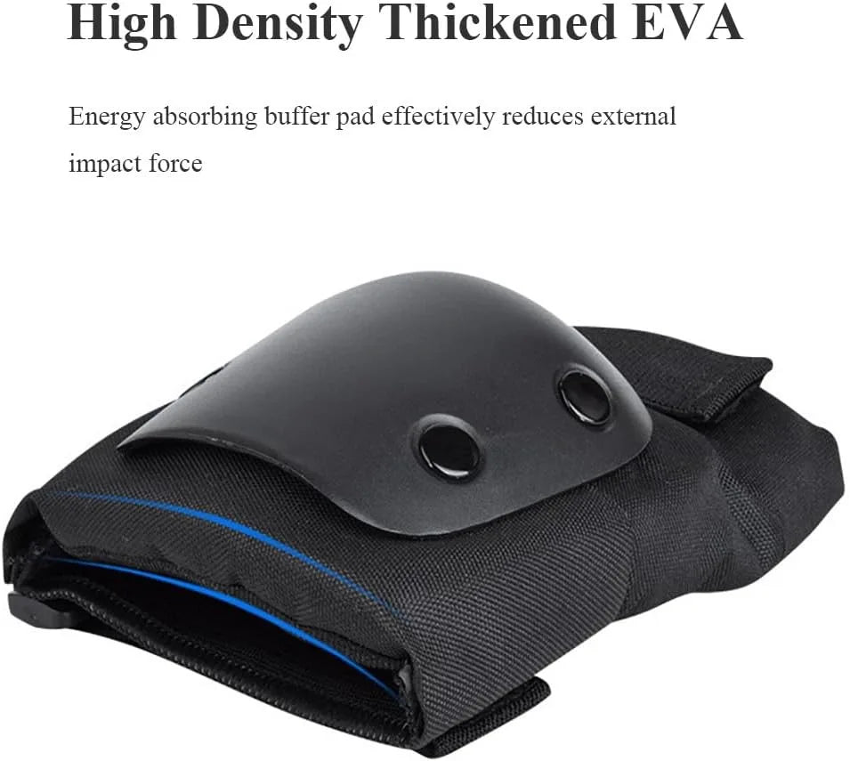6-in-1 Knee Elbow Wrist Protective Gear Set – Adults & Youth