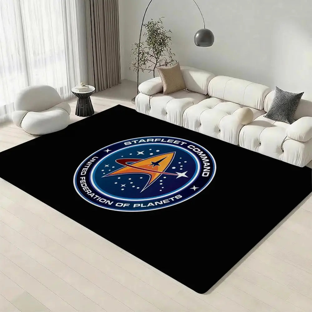 Star Trek Flannel Floor Mat – Non-Slip Sci-Fi Indoor Rug