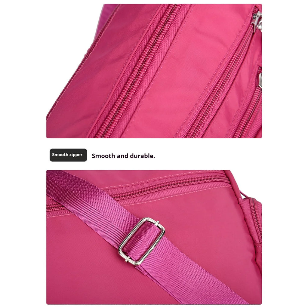 Women's Multi-Layer Large-Capacity Crossbody Shoulder Bag