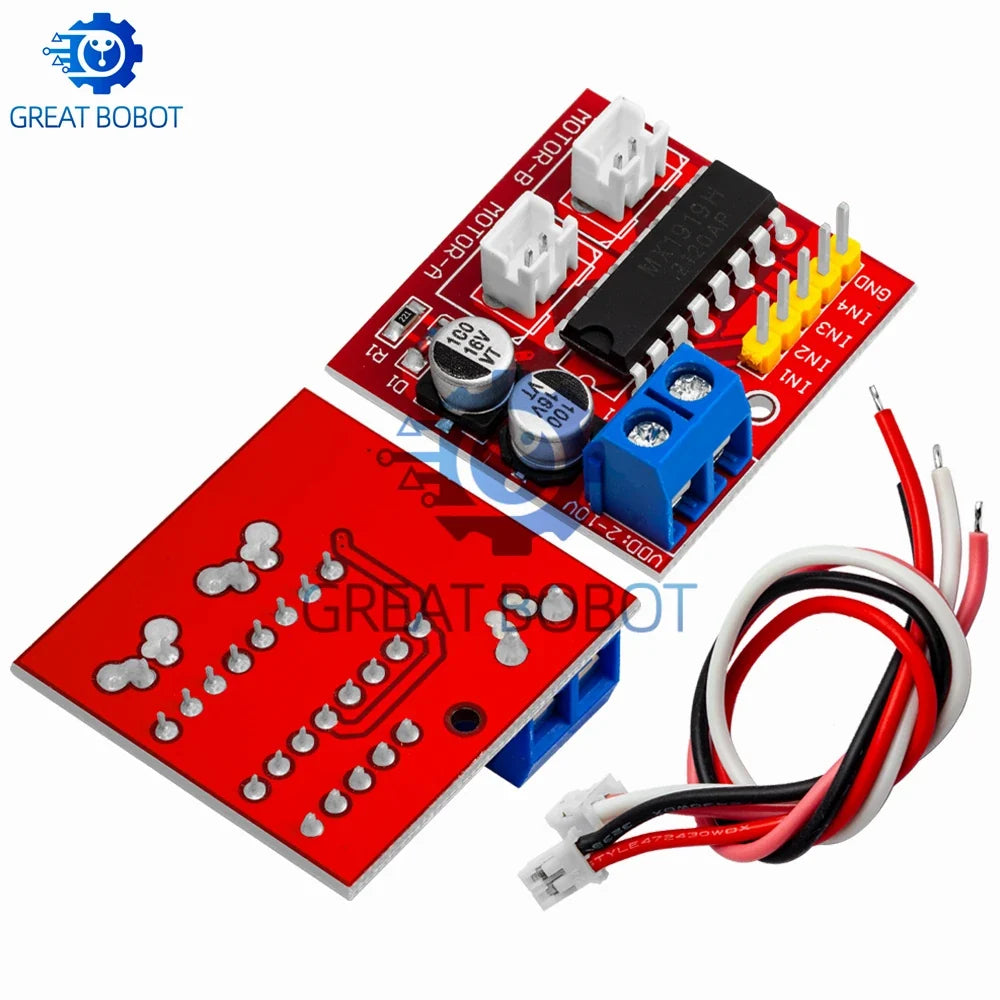 MX1919 2.5A Dual H-Bridge DC Motor Driver Module for Arduino