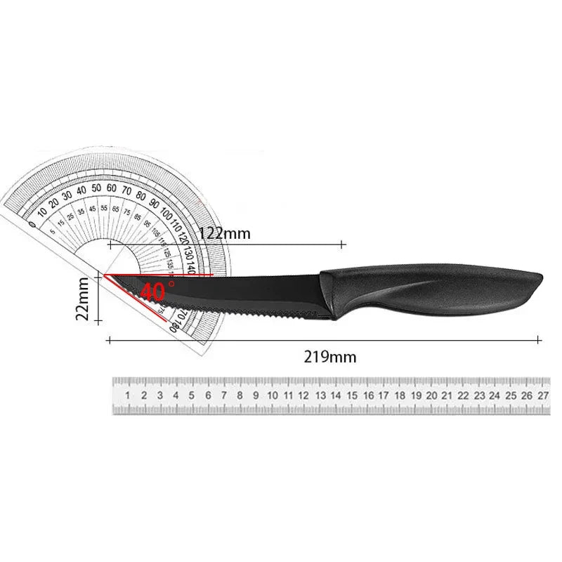 Stainless Steel Steak Knife Set – 2, 4, 6 or 8 Piece Kitchen