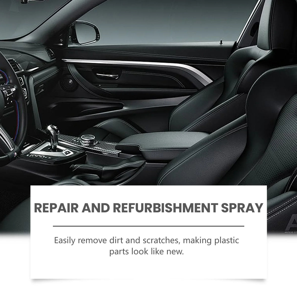 RayHong Car Interior Plastic Restorer Coating Spray