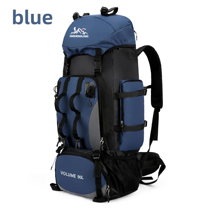 90L Waterproof Hiking Backpack | Large Camping Travel Bag