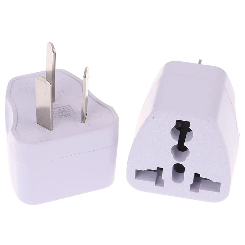 Universal Travel Plug Adapter – USA/EU/Asia to AU 3 Pin