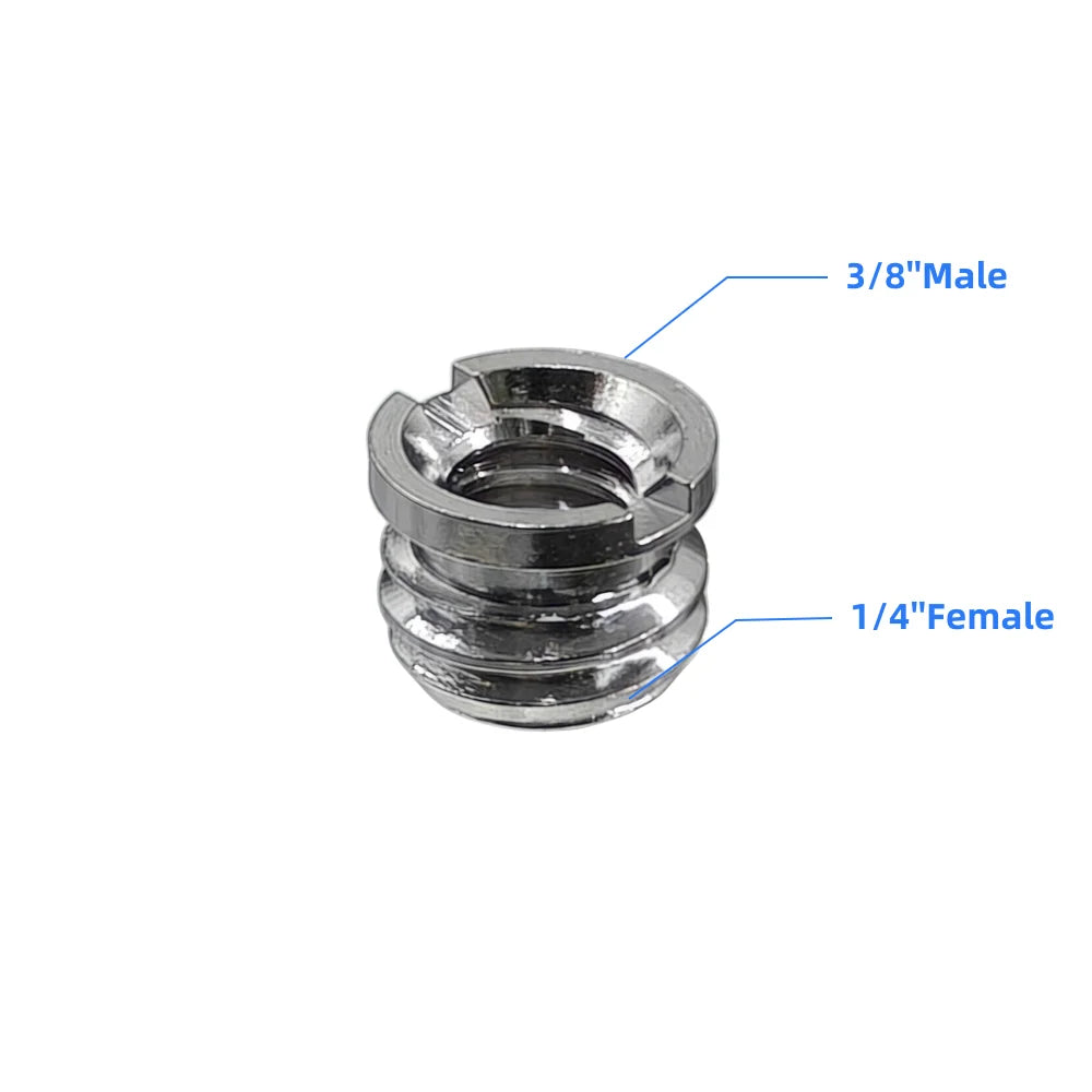 5-Pack 1/4 to 3/8" Camera Tripod Adapter Screws | VeFly