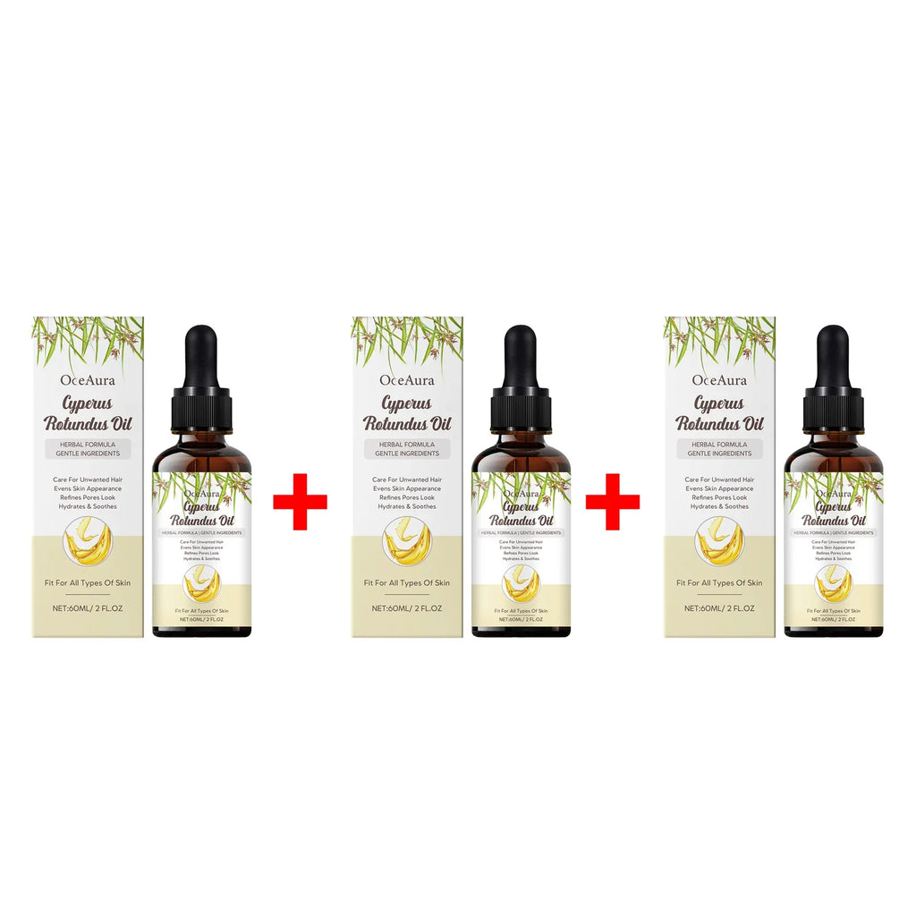OceAura Cyperus Rotundus After-Shave Hair Growth Inhibitor Oil