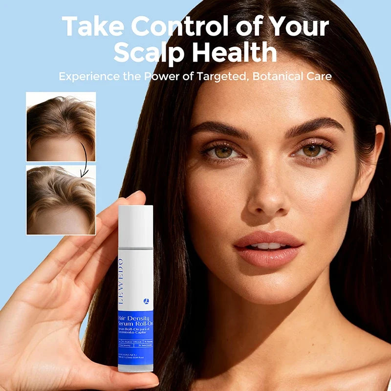 LEWEDO Rosemary Roll-On Hair Serum – Anti-Frizz & Scalp Care