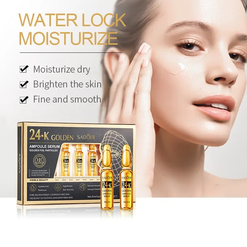 24K Gold Face Serum – Hyaluronic Acid & Dark Spot Essence