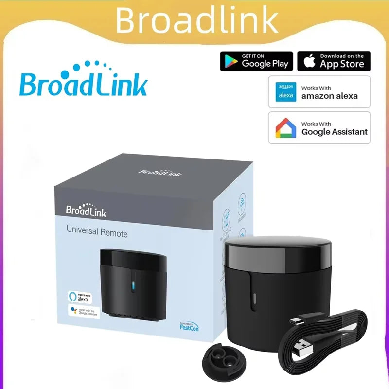 Broadlink Rm4 Mini Smart Remote Control Infrared Universal IR Audio