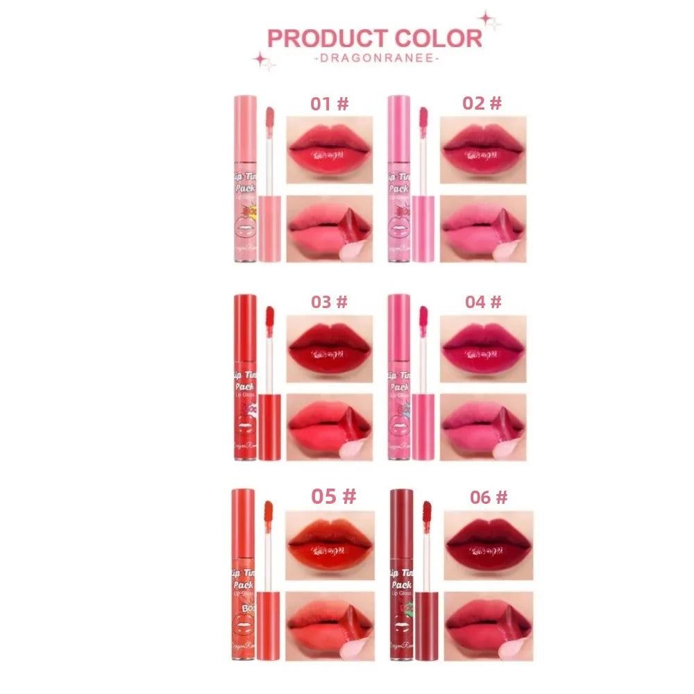 Dragon Ranee 6-Piece Tear-Off Lip Gloss Set | Matte & Hydrating