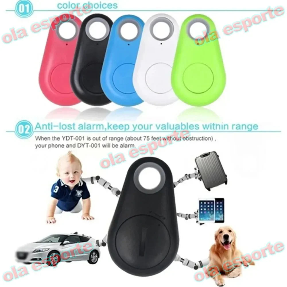 Bluetooth 5.0 Mini Smart Tracker Tag – Key, Pet & Bag Finder