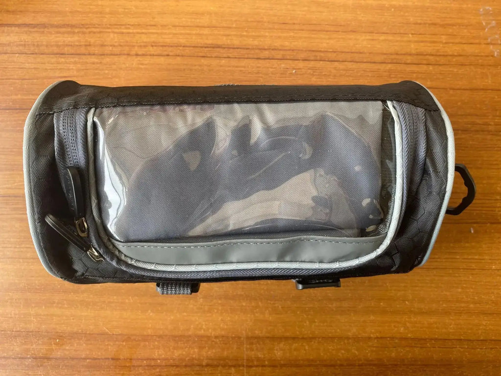 Waterproof Bicycle Handlebar Frame Bag – Front Pack with Window