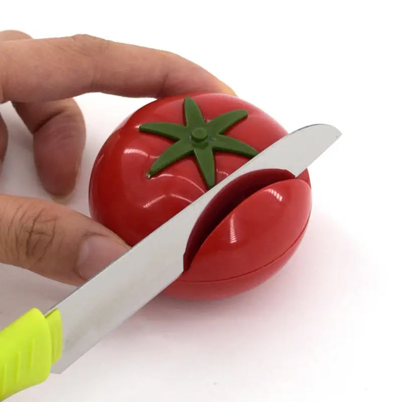 Tomato Knife Sharpener | Dual-Slot High-Carbon Kitchen Tool