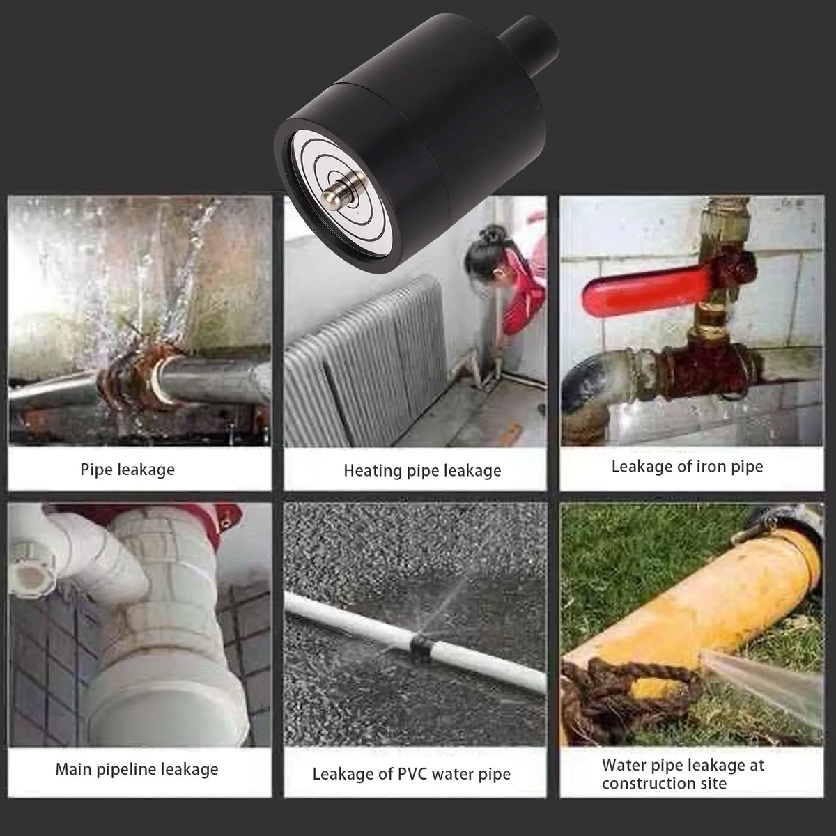 Through Wall Microphone Portable Multi Functional Sensitivity Clear
