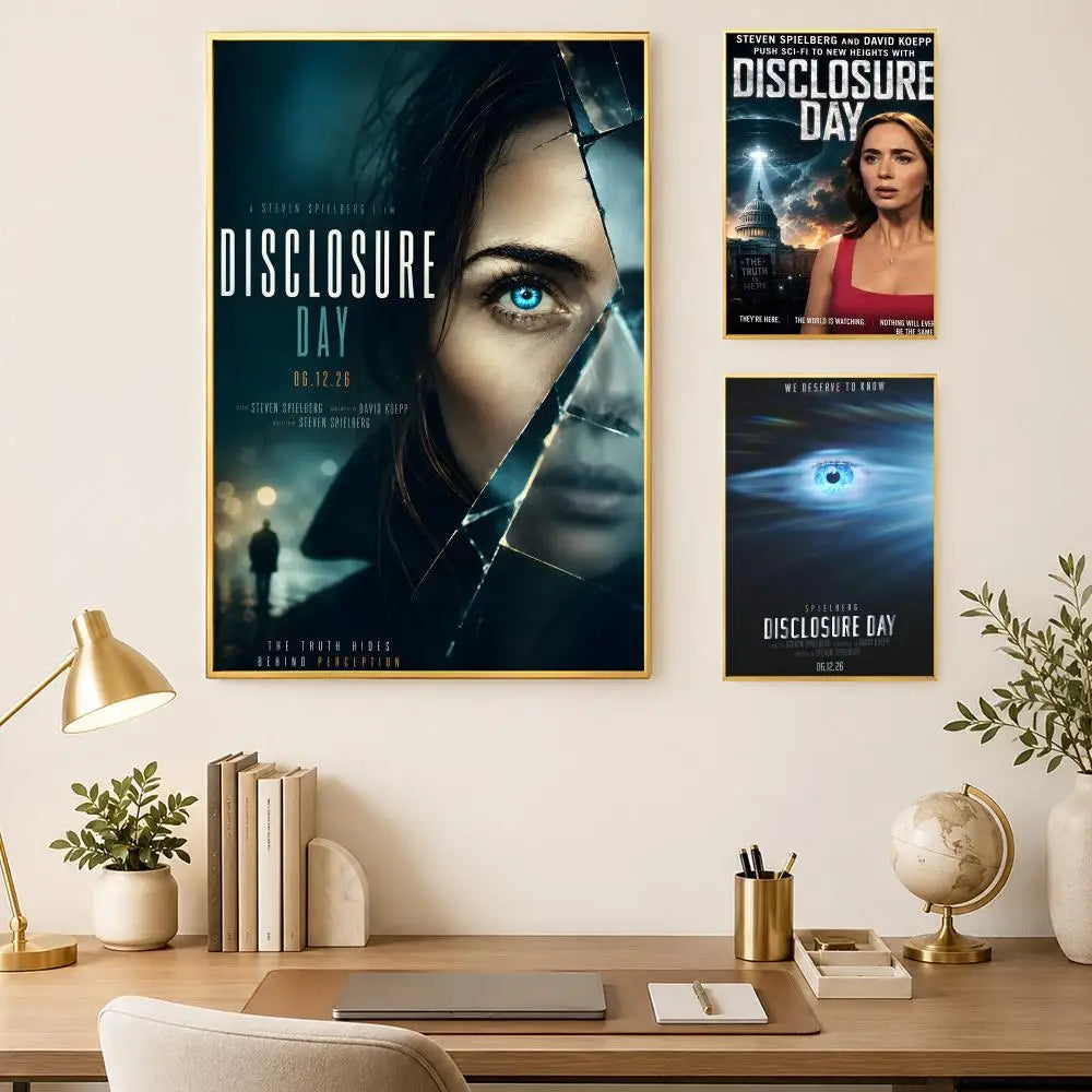 Movie Disclosure Day HD Self-Stick Wall Art Poster – Waterproof