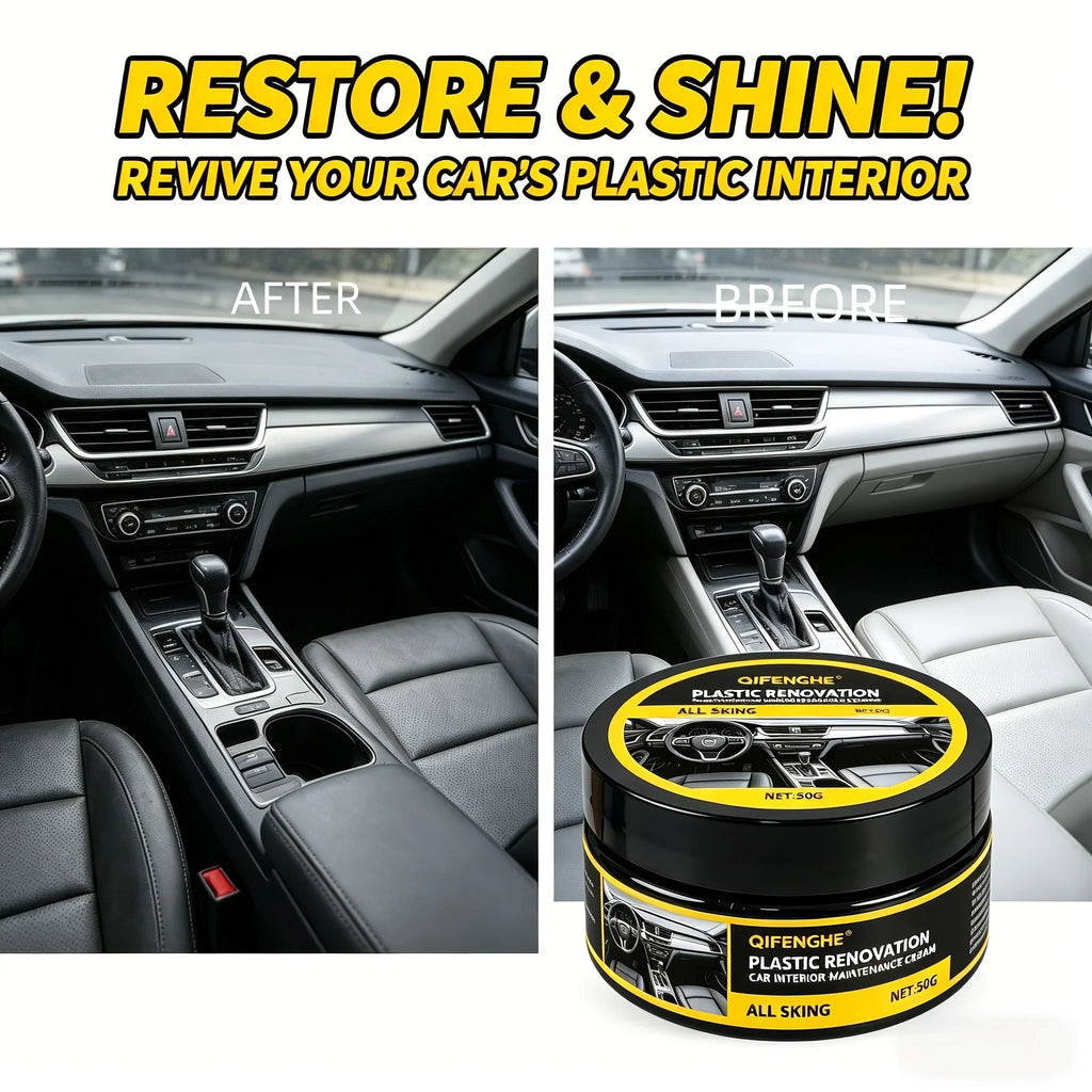 QIFENGHE Plastic Renovation Cream – Car Trim Restorer