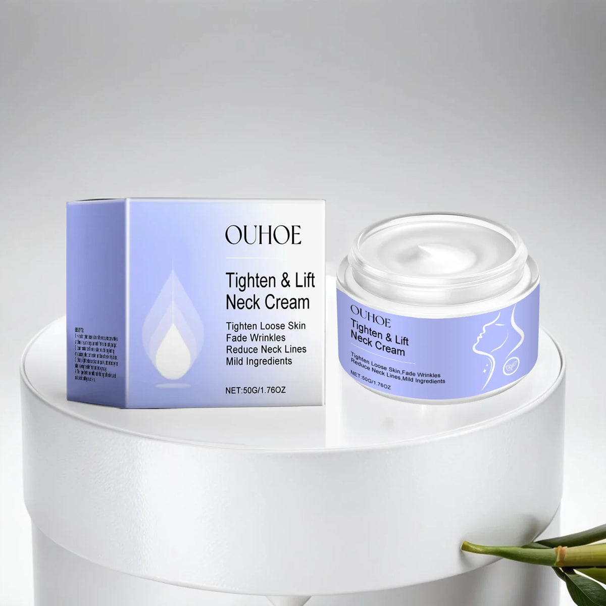 OUHOE Neck Firming & Lifting Cream – Tightening Moisturizer 50g