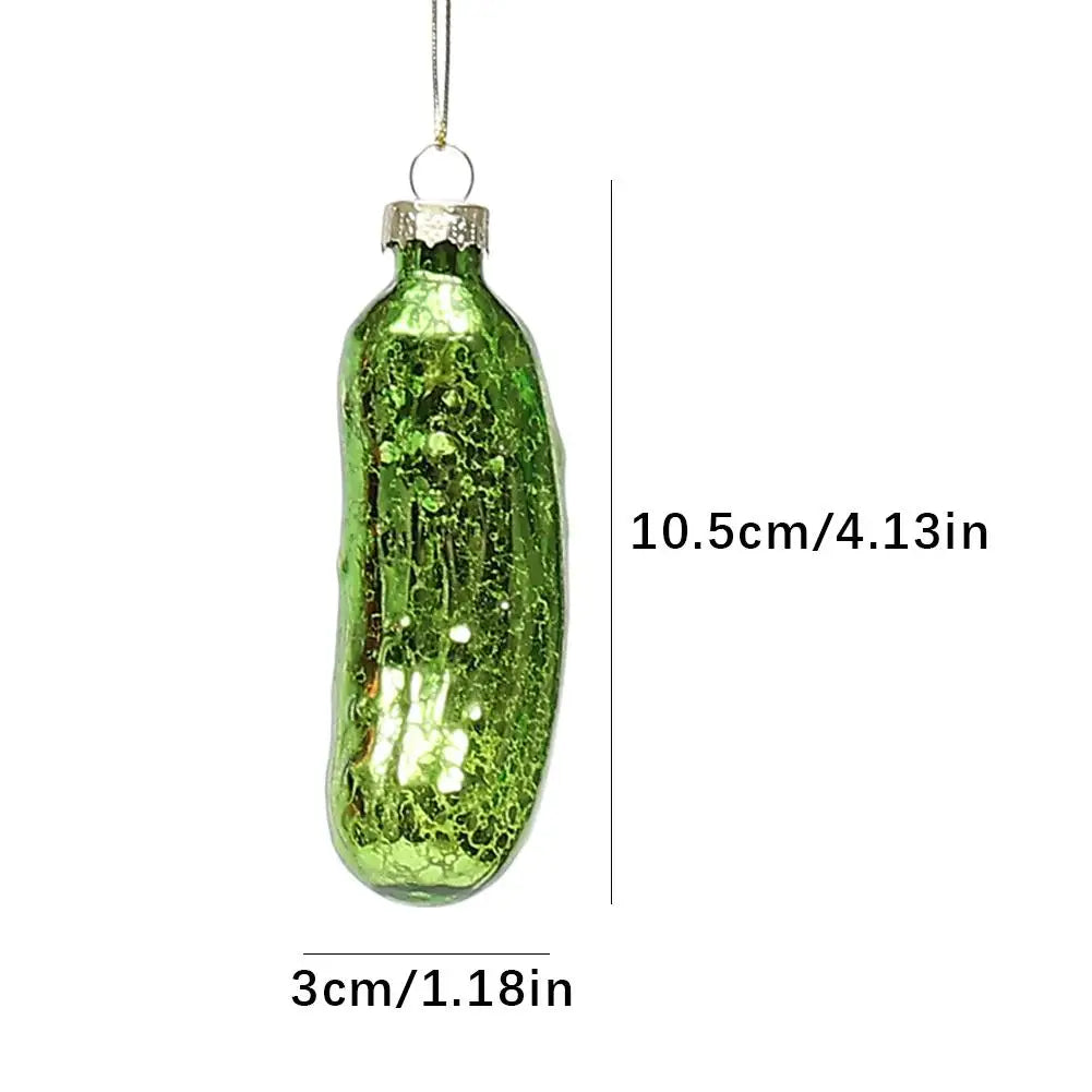 Cucumber Pickle Christmas Ornament – Novelty Tree Decoration