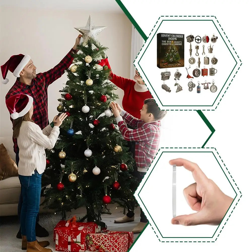 2025 Advent Calendar – 24-Day Mini Auto Tools Gift for Mechanics