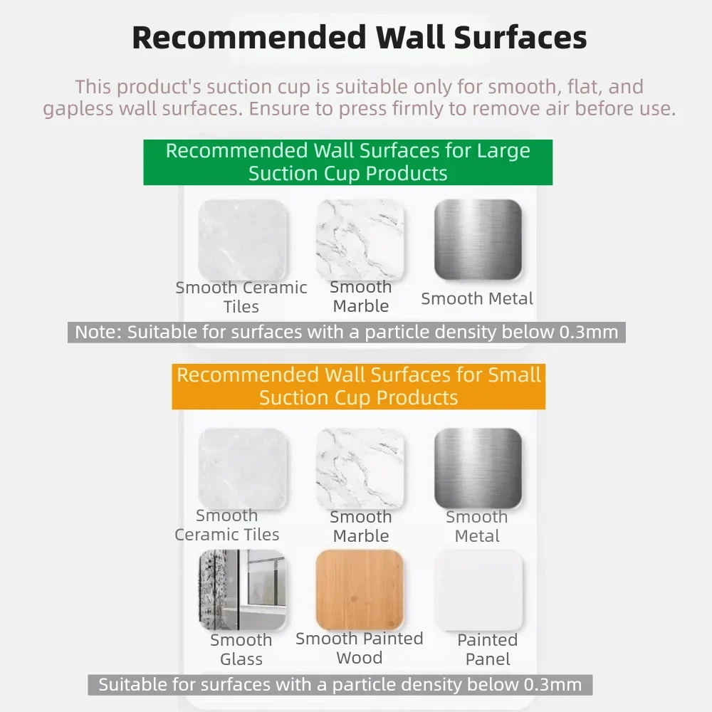 Wall-Mounted Hair Dryer Holder | No-Drill Suction Cup