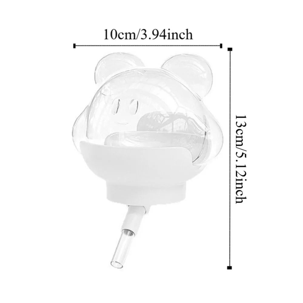 220ml Magnetic Hamster Water Bottle | Wall-Mount No-Drip