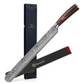 Sunnecko 12" Brisket Slicing Knife | High Carbon Steel & Pakkawood