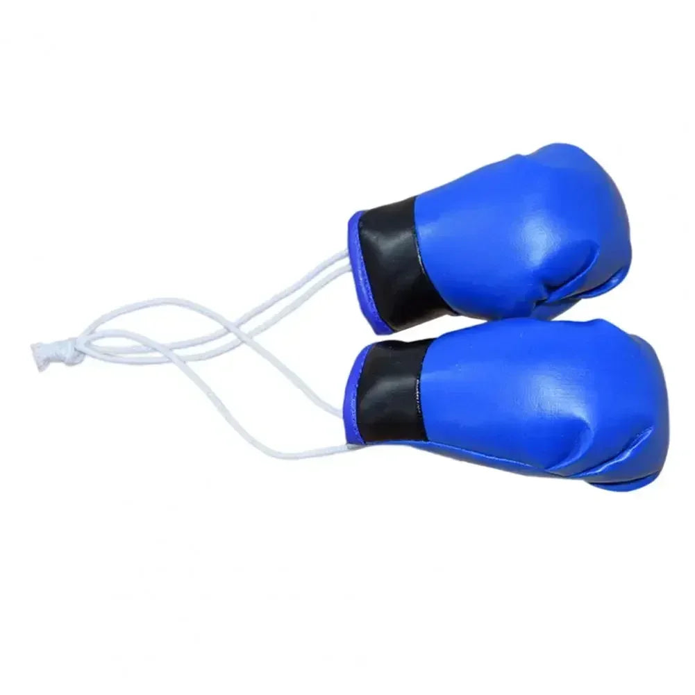 Miniature Boxing Gloves Punching Bag Backpack Hanging Pendant