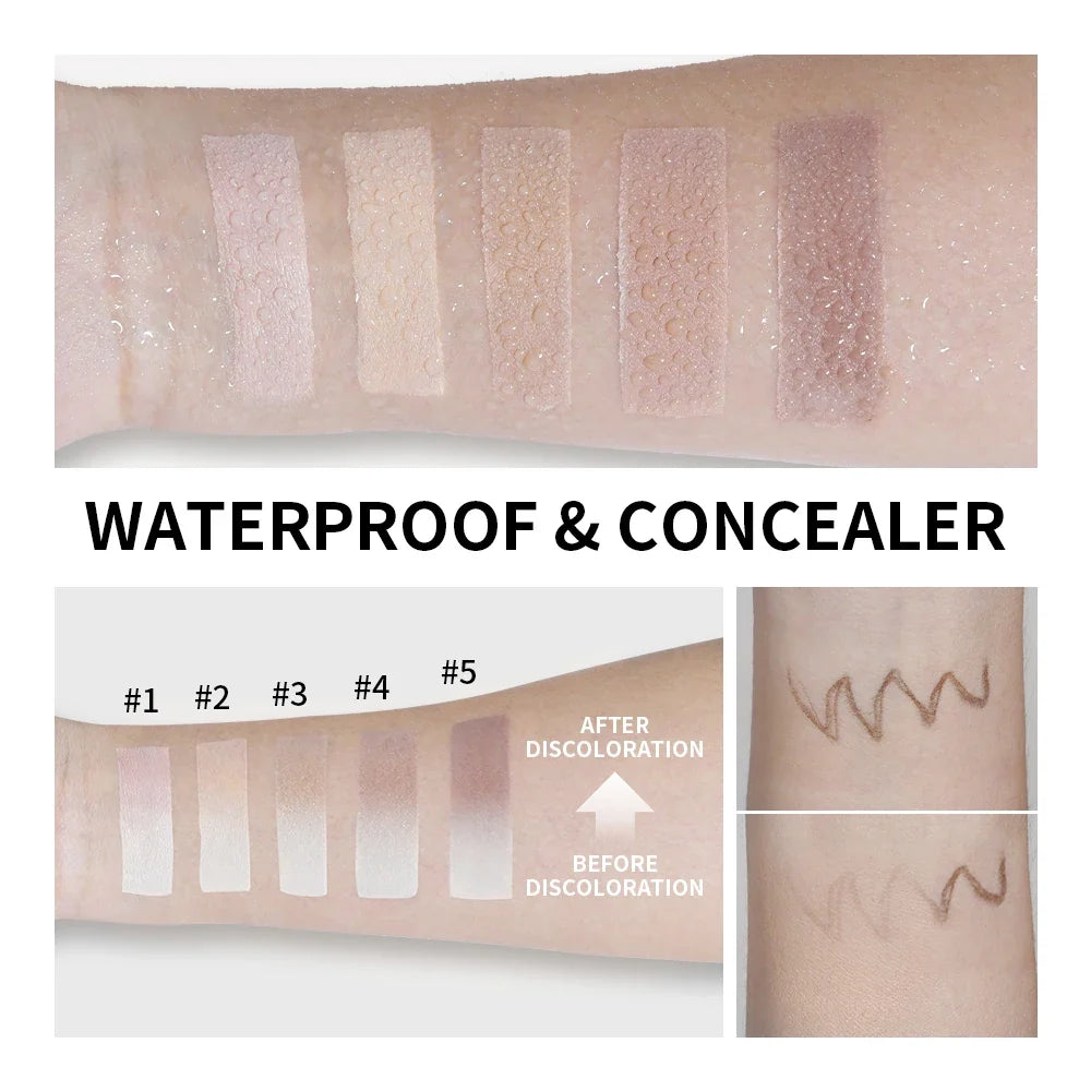 Lakerain Color-Changing Foundation Stick | Full Coverage Matte