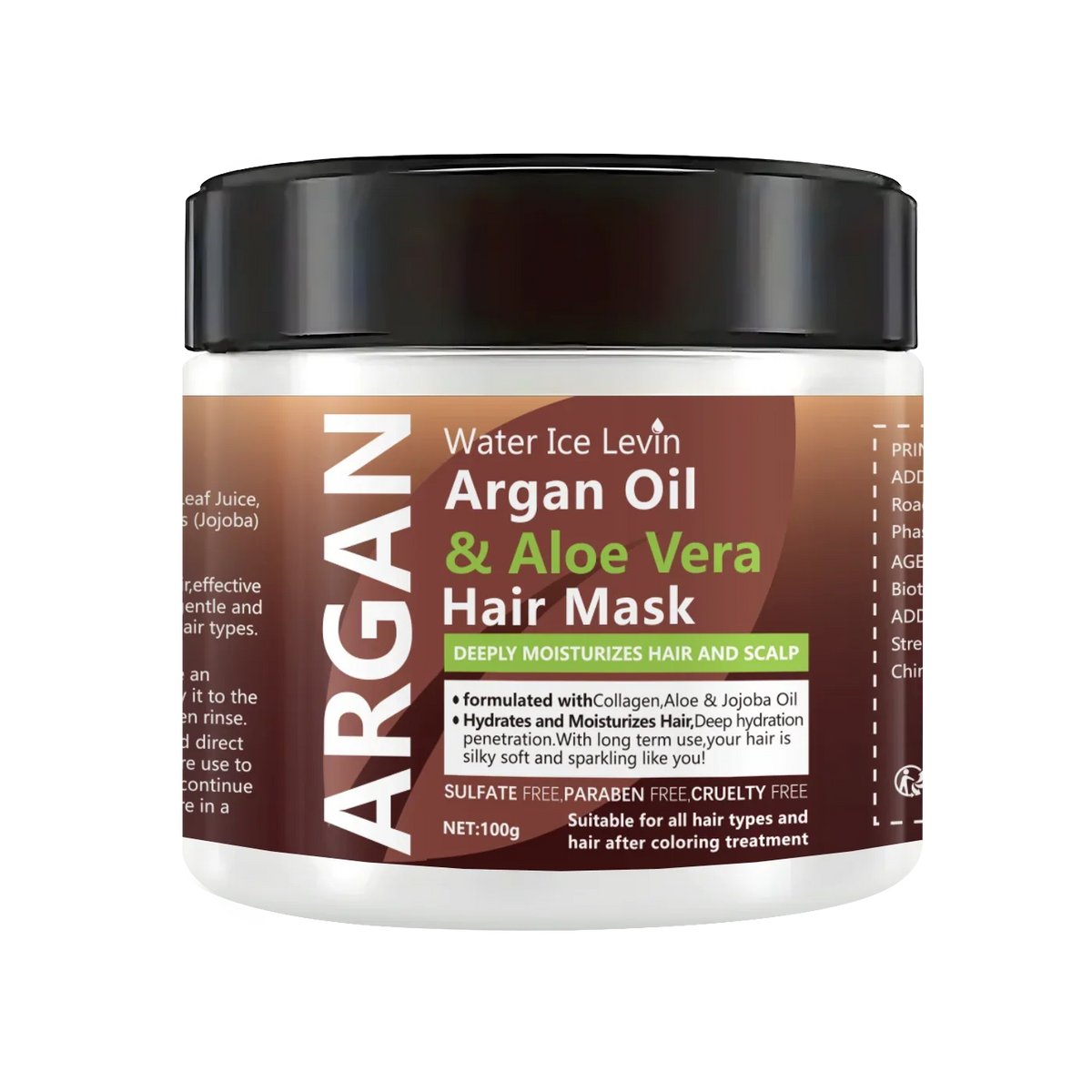 Argan Oil & Aloe Vera Keratin Hair Mask – Repair & Moisturize