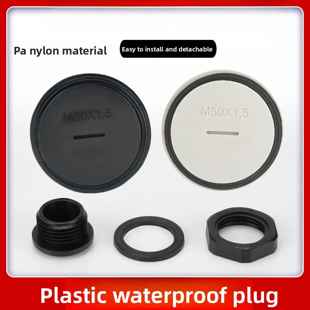 M12–PG63 Nylon Cable Gland IP68 Waterproof Cord Grip Connector
