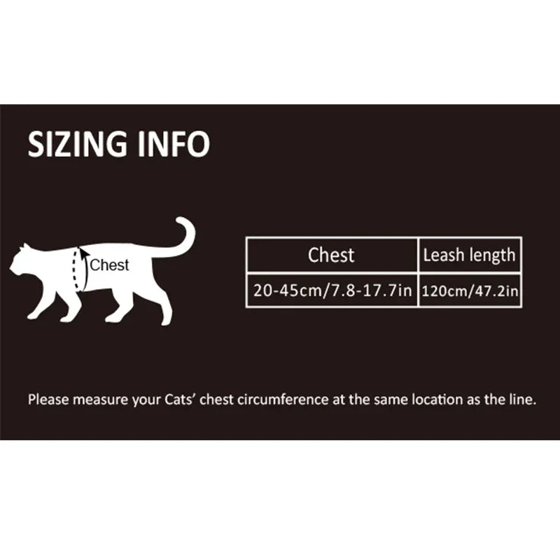 Truelove Cat H-Shape Harness & Leash Set – TLH3912