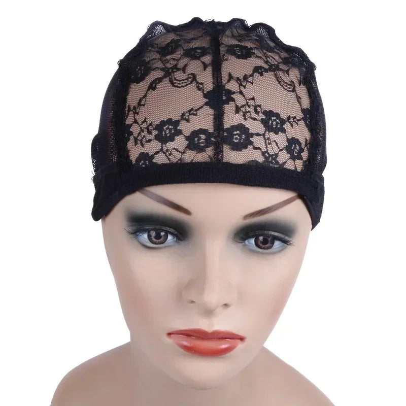 3-Pack Stretch Dome Wig Caps & Lace Cap for Wig Making