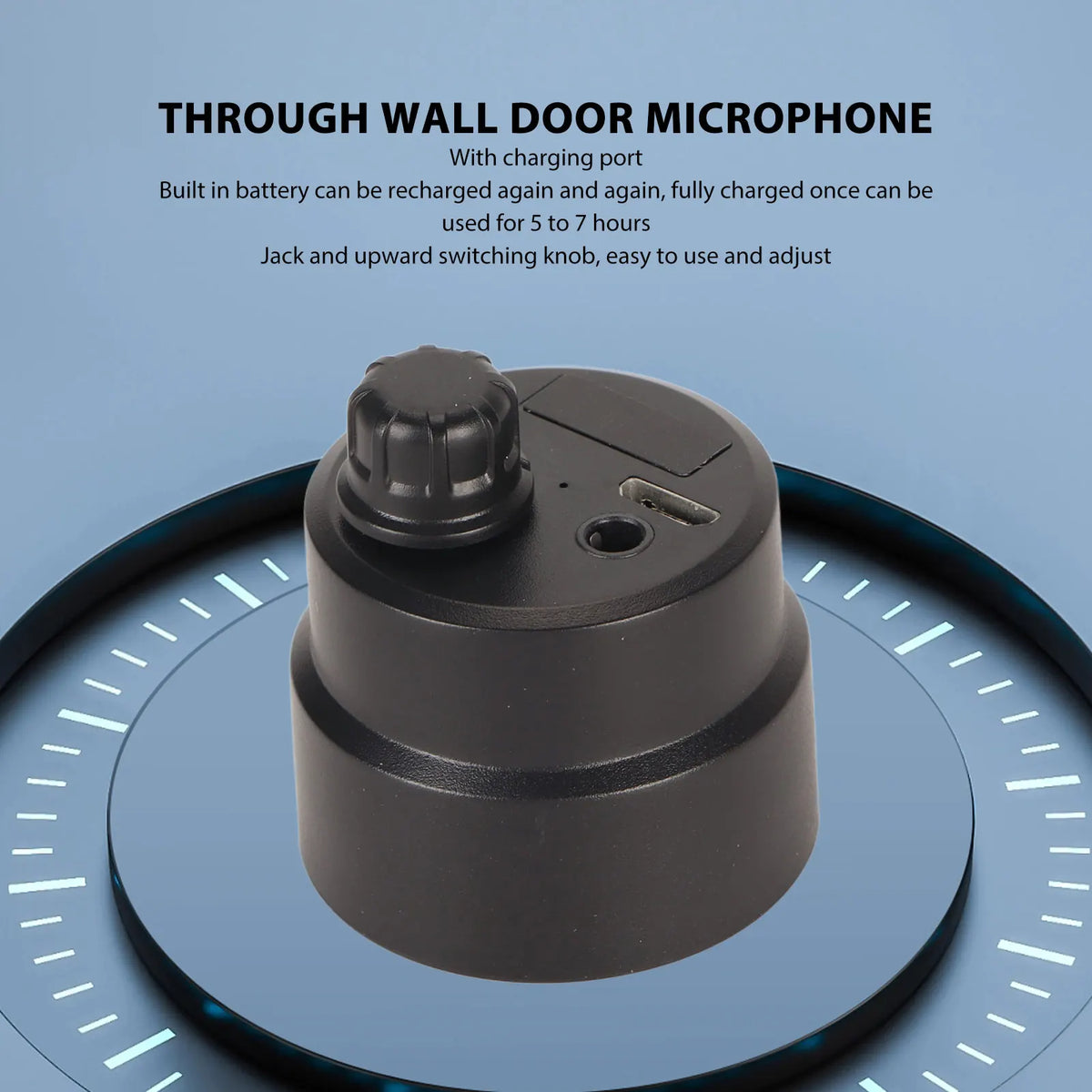 13000X Through-Wall Pipe Leak Detector Microphone Amplifier