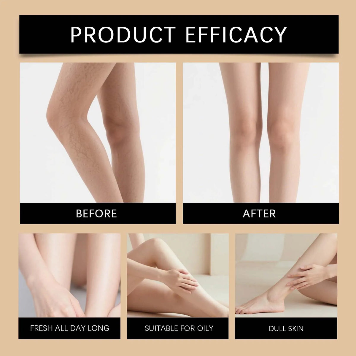 OceAura Leg Makeup Cream | Body Foundation & Concealer 100g