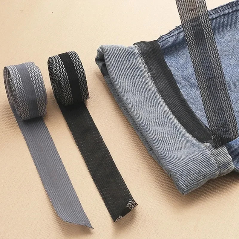 No-Sew Iron-On Trouser Hem Tape | Self-Adhesive 5m Roll