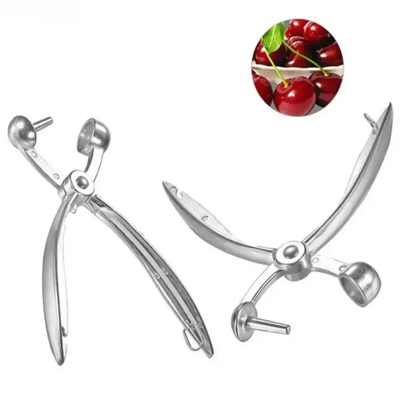 Cherry Pitter & Fruit Pit Remover | Stainless Steel Tool