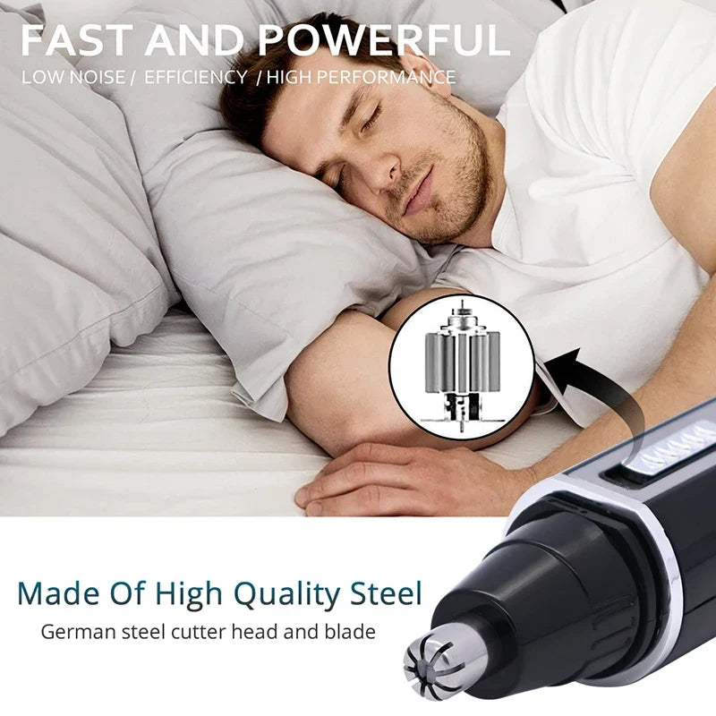 4-in-1 Rechargeable Shaver, Trimmer & Hair Clipper Set