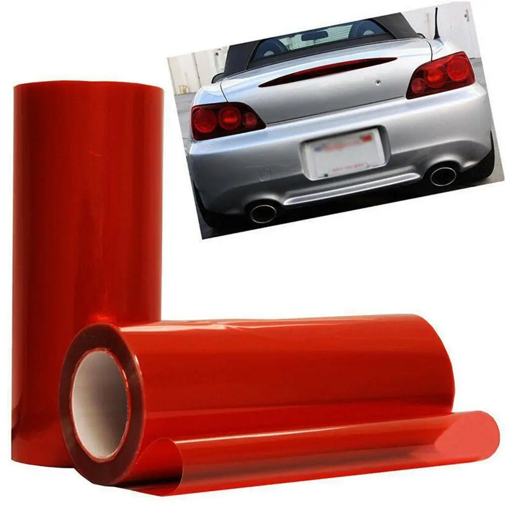 Car Motorcycle Headlight Tint Fog Light Taillight Smoke Vinyl Film