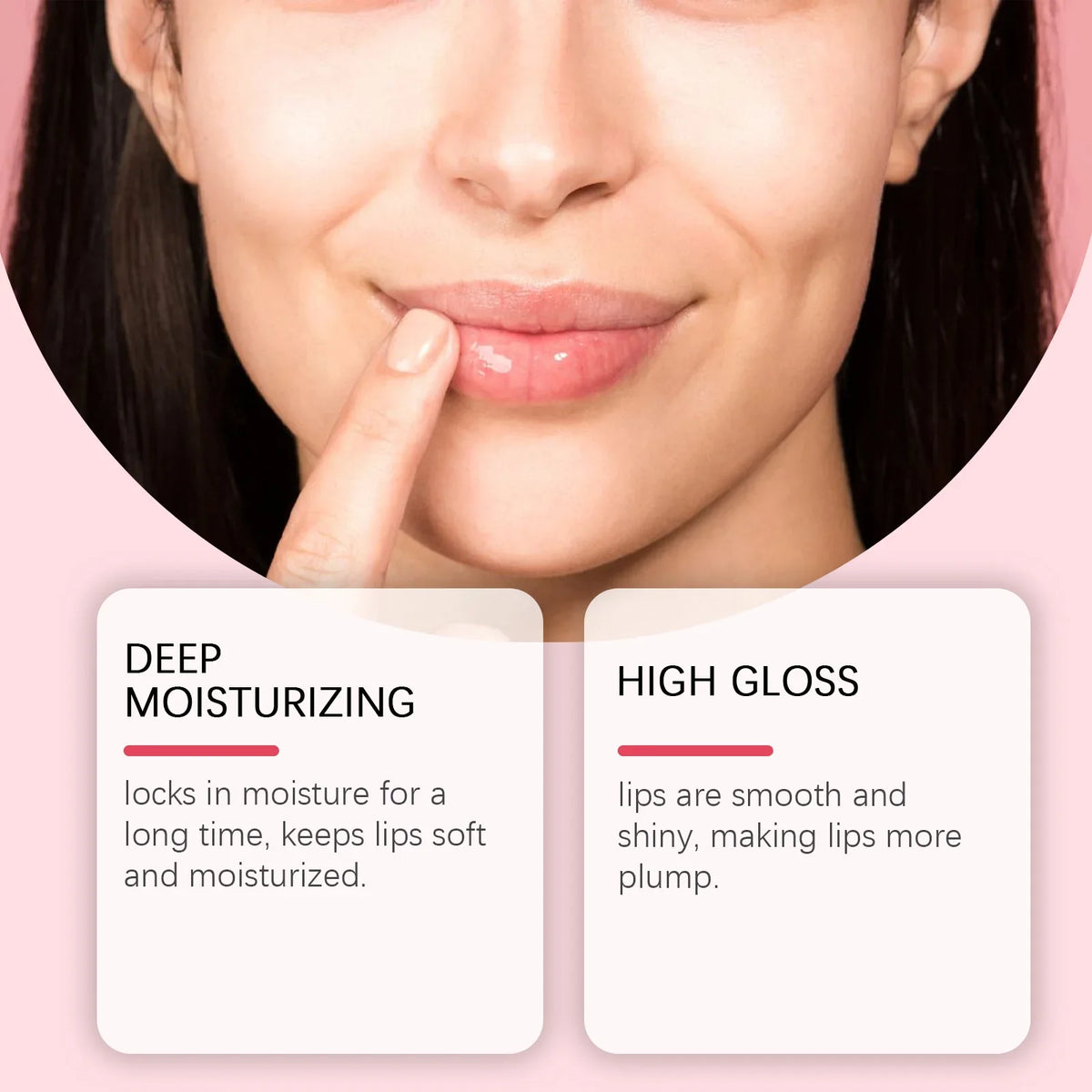 Ouhoe Lip Plumper Oil – Instant Volume & Moisturizing Gloss
