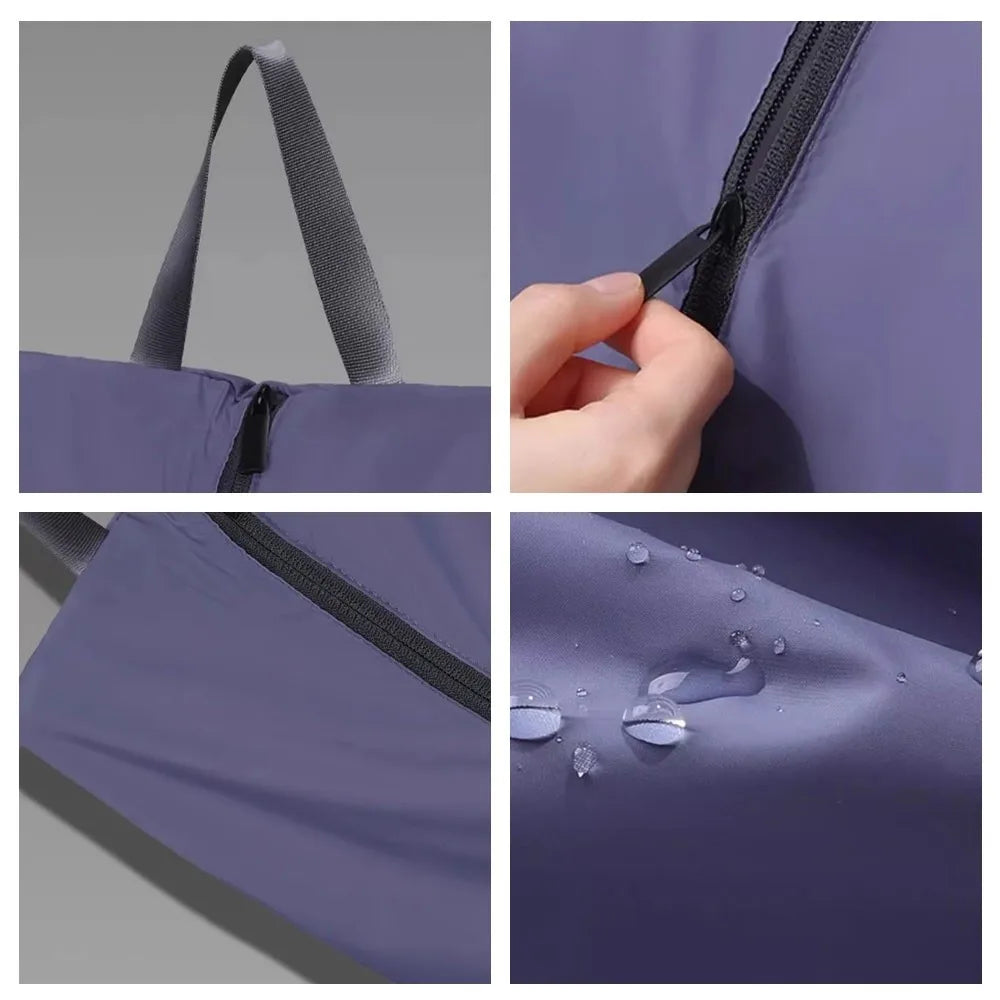 Waterproof Shoe Storage Bag Nylon Fabric Strong Zipper Travel