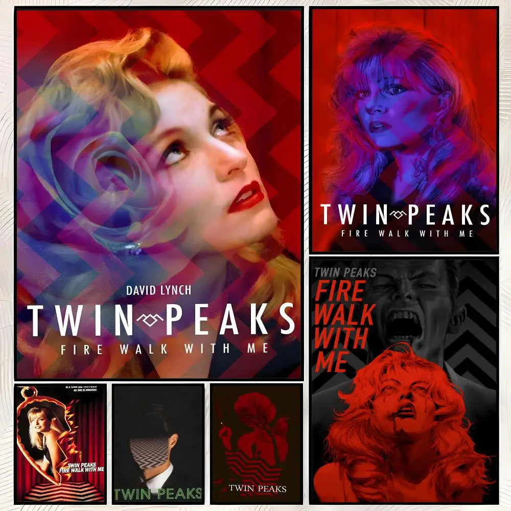 Twin Peaks Wall Poster – Self-Stick HD Waterproof Wall Art