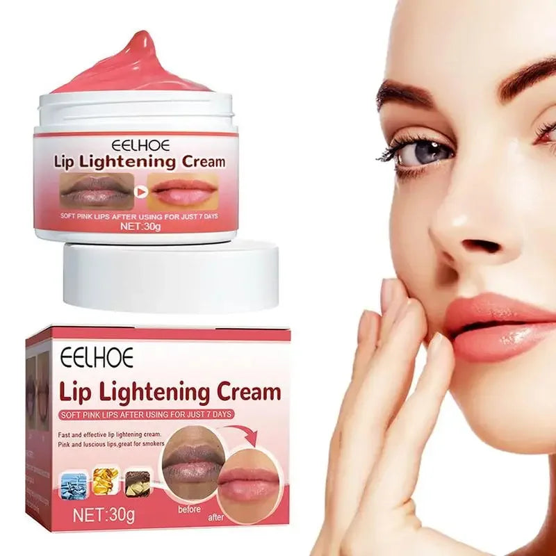 LGRAMER Organic Lip Lightening Balm for Dark Lips 30g