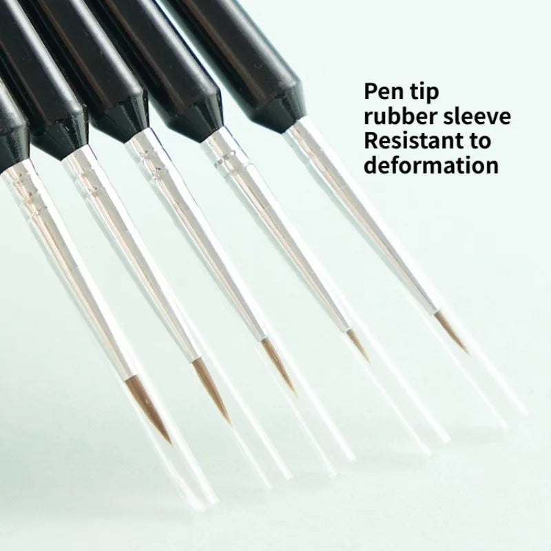 Miniature Paint Brush Set – Fine Detail Nylon Brushes 3/5/6pc