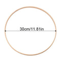 Bamboo Wreath Hoop Ring 10–30cm | DIY Crafts & Floral Décor