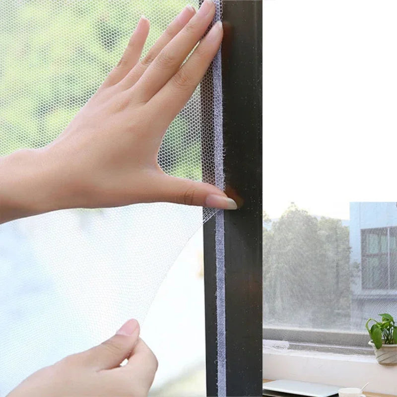 Mosquito Window Screen Net | DIY Insect Mesh Door Curtain