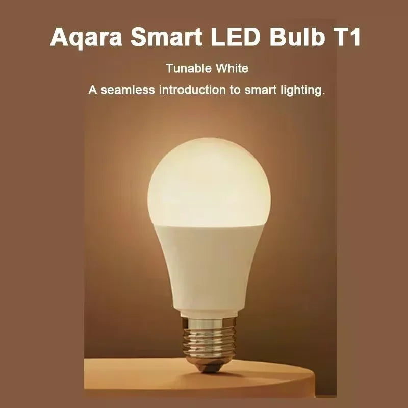 Aqara Smart LED Bulb T1 Zigbee 3 0 E27 6500K 220-240V Bluetooth Home