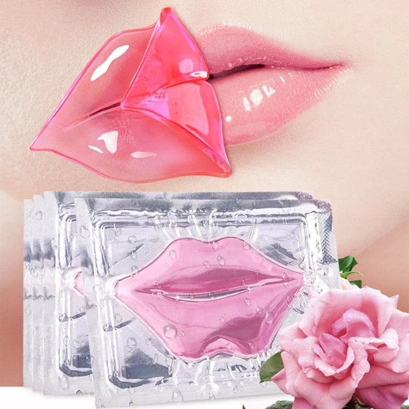 BIOAOUA Crystal Collagen Lip Mask Patches – 20 Pack