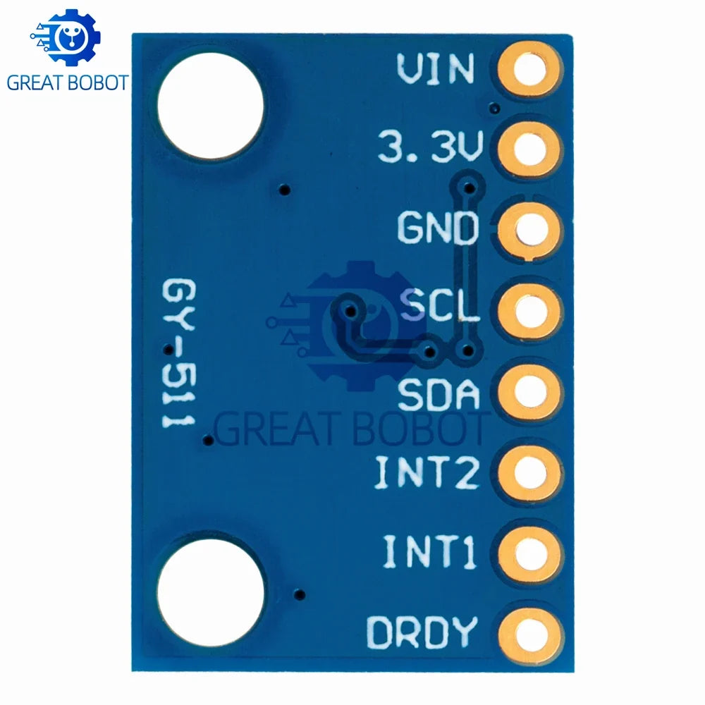 GY-511 LSM303DLHC 3-Axis Accelerometer & Magnetometer for Arduino