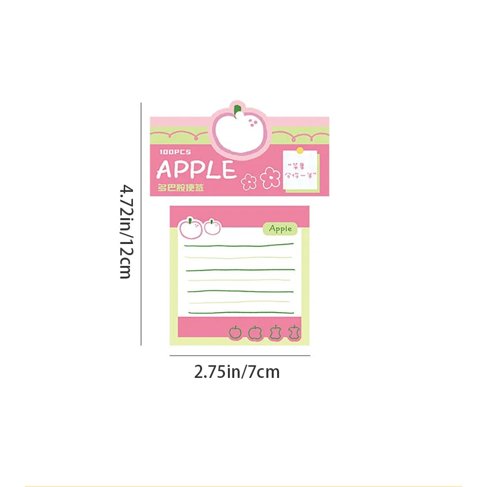 Memo Book Creative Simple Tearable Student Office Message Portable