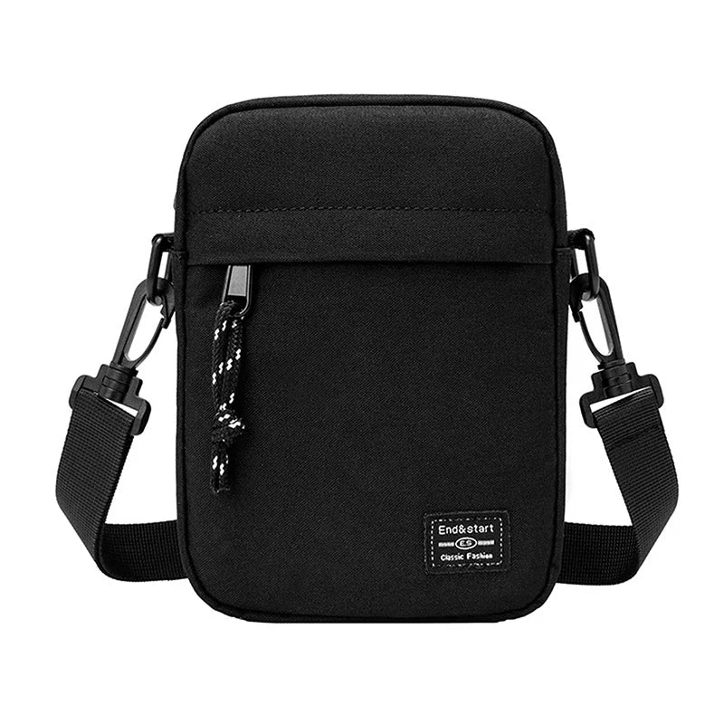 Oxford Mini Crossbody Bag – Unisex Square Satchel | Men & Women